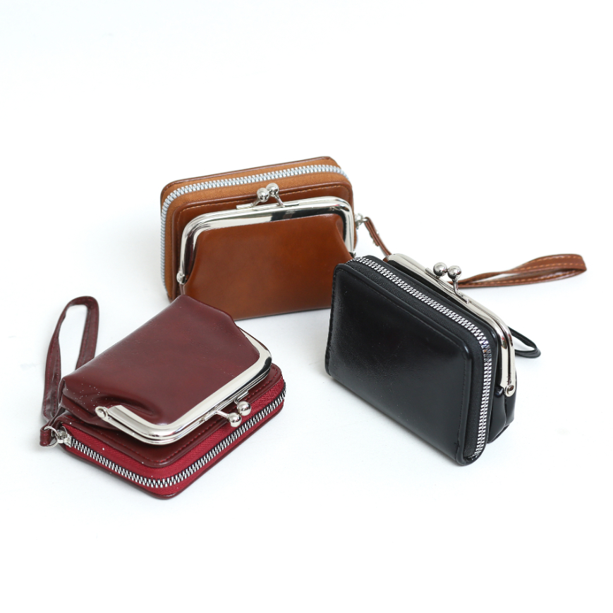 Premium PU Leather Wallet & Card Holder Image