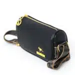 Solid Crossbody Bag Black - Image 2