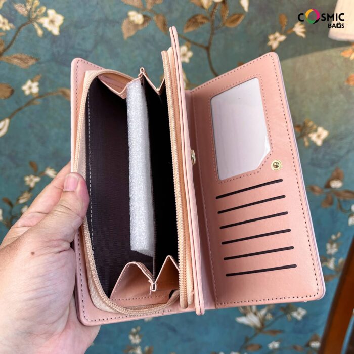 Eastern Star Premium Long Wallet Black Color | Buy Now at Cosmic Bags