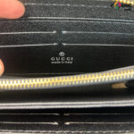 Gucci Long Wallet Black Color - Image 4
