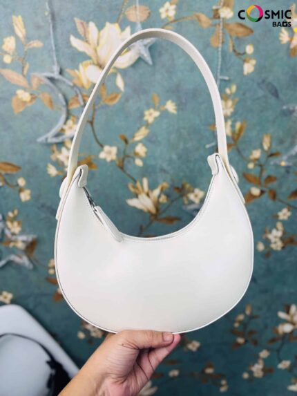 Solid Boat Bag White Color