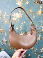 Solid Boat Bag Brown Color