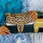 Snake Leather Bag Old Tiger Print - Image 3