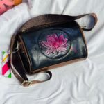Flower Crossbody - Black